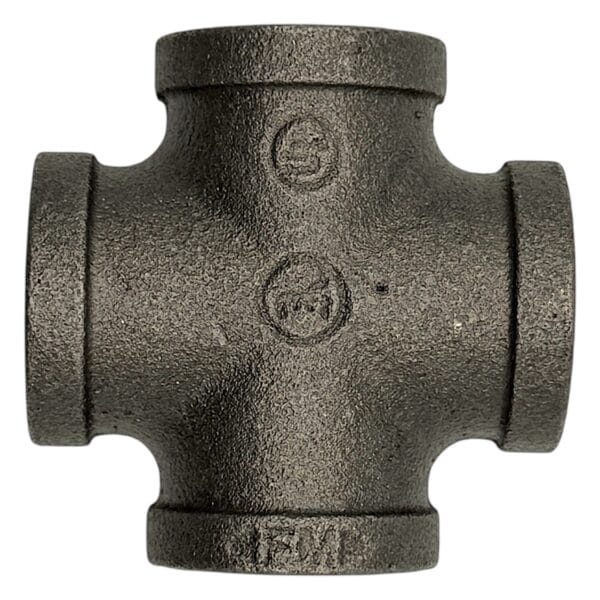 Black Malleable Female Cross Tee