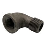 Black Malleable M/F 90° Elbow