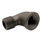 Black Malleable M/F 90° Elbow