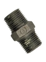 Black Malleable Hexagonal Nipple