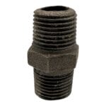 Black Malleable Hexagonal Nipple