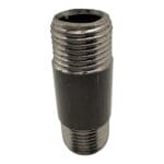 Black Malleable Steel Barrel Nipple