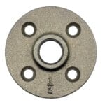 Malleable Iron Decorative Floor Flange - Heavy Weight