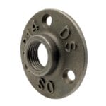 Malleable Iron Decorative Floor Flange - Light Weight