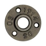 Malleable Iron Decorative Floor Flange - Light Weight